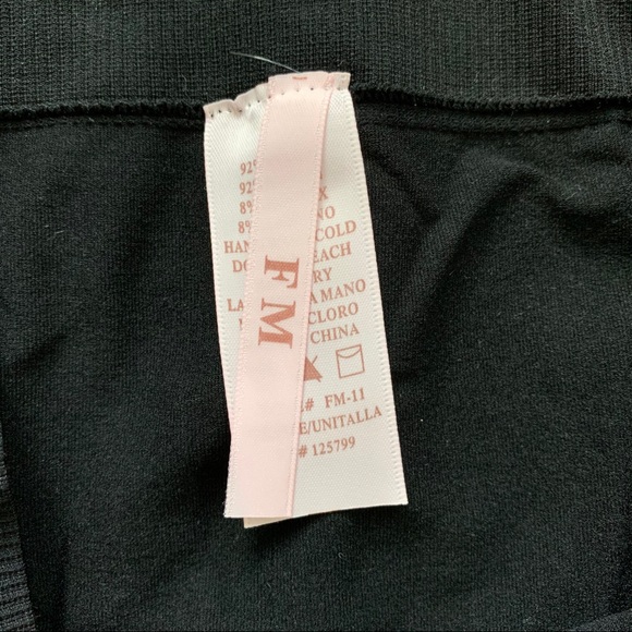 FM Black Dance Shorts - Picture 3 of 6